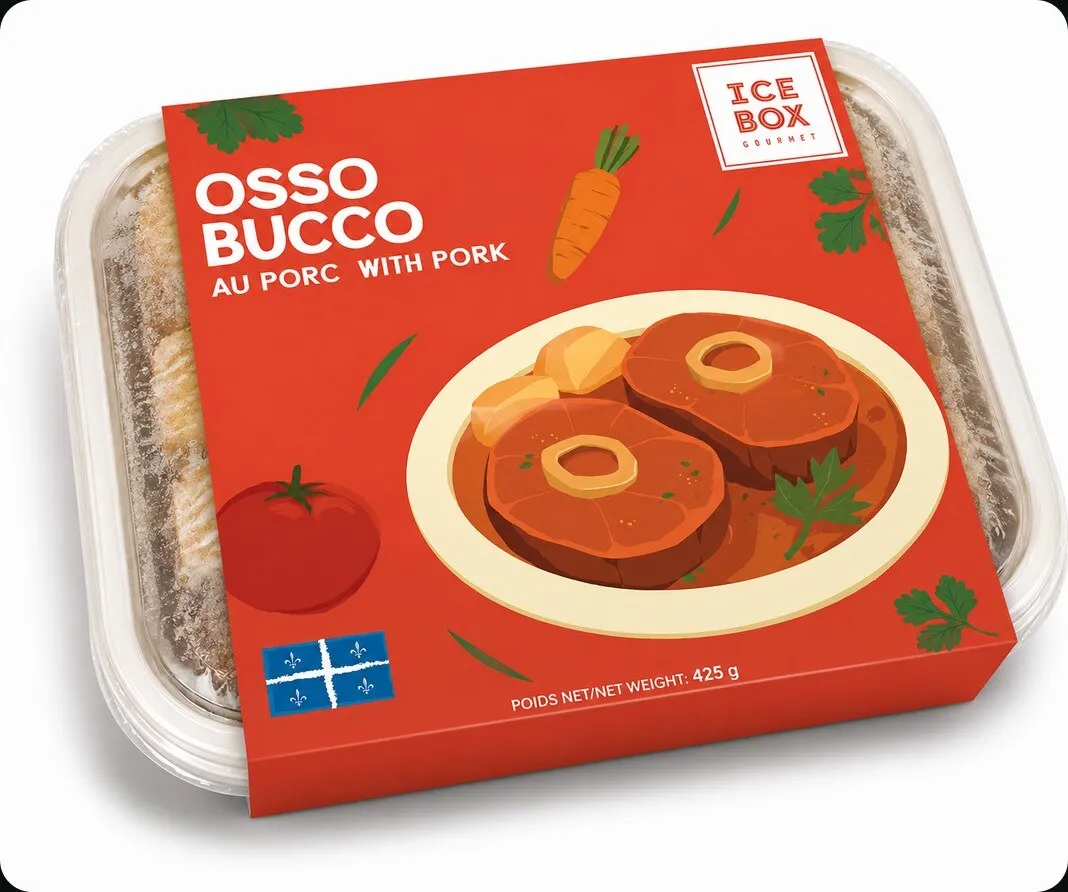 ICEBOX Osso Bucco package render